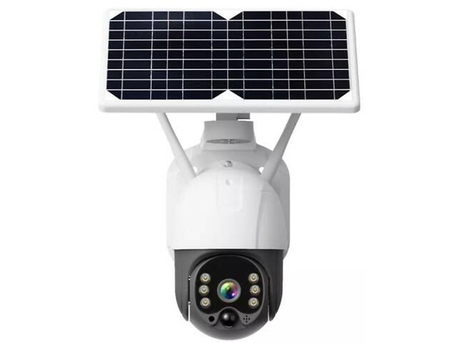 IP WiFi камера PTZ TQ1-X30-WiFi 3.0MPX IcSee с удаленным доступом уличная с солнечной панелью - Фото 3