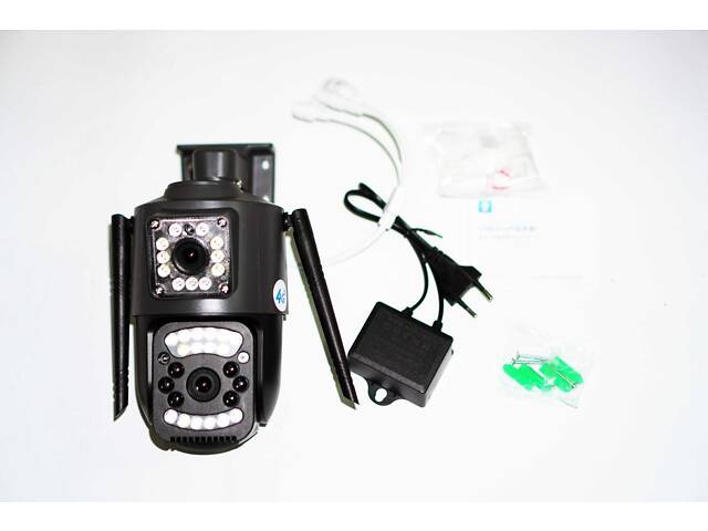 IP WiFi камера SC03-4G 2 независимых объектива 4Mpx+4Mpx (v380) - Фото 7