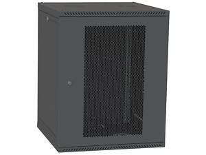 IPCOM СН-15U 600х450 перфорация RAL9005 Шкаф серверный