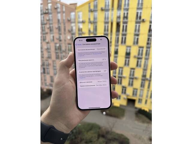 iPhone 15 128Gb Рожевий - Фото 2