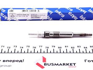 ISKRA 11721118 Свеча накаливания BMW 2.0/2.5/3.0D 01-