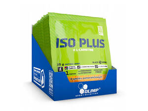 Iso Plus + L-Carnitine (35 g, tropic blue)