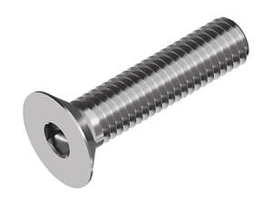 ISO10642 М10х50 нержавеющая сталь винт полная резьба шаг 1,5 [N5I10000N5I1X05000] потайная HX6 Metalvis