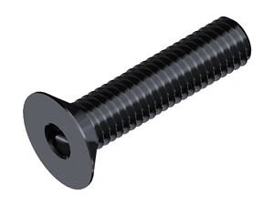 ISO10642 М5х30 сталь 10.9 гвинт без покриття повна різьба крок 0,8 (500шт.) [5I10000005I1503000] потайна HX3 Metalvis