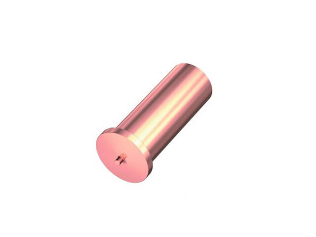 ISO13918 М4 6х12 сталь 4.8 втулка приварна обміднена часткова різьба L6 (1000шт.) [981000098104061260] Rivettop - Фото 1