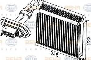 Испаритель кондиционера для моделей: FORD (GALAXY, S-MAX,MONDEO,MONDEO,MONDEO), FORD AUSTRALIA (MONDEO,MONDEO,MONDEO)