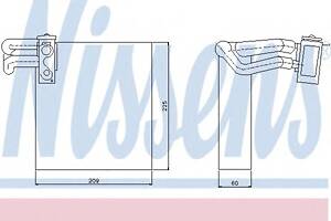 Испаритель кондиционера для моделей: NISSAN (MICRA, MICRA), RENAULT (MODUS)