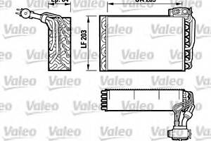 Испаритель кондиционера для моделей: PEUGEOT (405, 405,405,405)