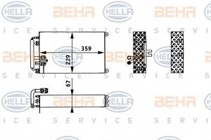 Испаритель кондиционера для моделей: VOLVO (FH, FM,FH,FM,FM)