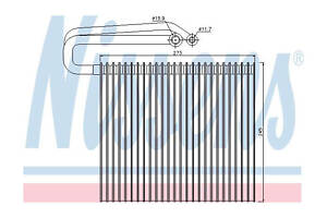 Испарители кондиционера 92165