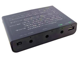 Источник бесперебойного питания 20400 mAh USB, 9V 12V для роутера Mini UPS павербанк УПС
