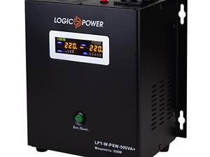 Источник бесперебойного питания Logicpower LPY-W-PSW-500 ВА / 350 Вт линейно-интерактивный с правильной