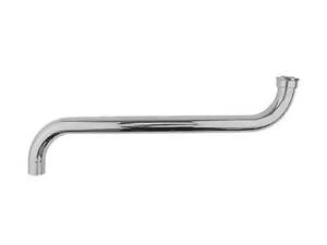 Излив изогнутый Frap F7128S круглый 280 мм, Ø24 мм