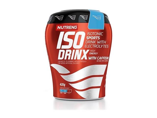 Изотоник Nutrend Isodrinx 420 g /12 servings/ Bitter Lemon - Фото NaN
