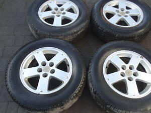 J16X6 1/2JJ Вживаний диски для Mitsubishi outlander XL R16 комплект.БЕЗ ГУМИ Під покраску 5x114.3 Диски R16