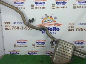 Jaguar F-Pace X76 Задний глушитель выпускной системы