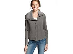 Жакет Eddie Bauer Womens Asymmetrical Versa Knit Jacket HTR L Серый (7483HGY)