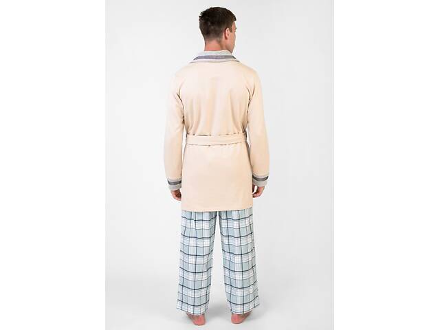 Жакет чоловічий Homewear Mad 45096G XL Beige (3700467704599) - Фото 2