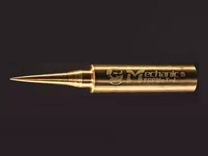 Жало для паяльника MECHANIC 900M-T-I 4*6,3mm, мідь, висока теплопровідність, швидке нагрівання, широкий конус