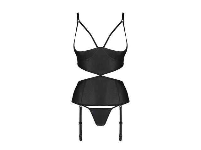 JANNIES CORSET black L/XL - Passion - Фото 3