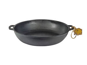 Жаровня чавунна SNT Т1011 20х4 см чорна