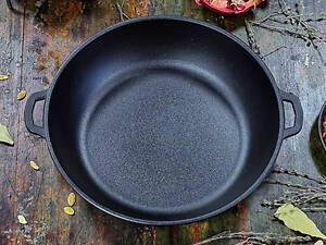 Жаровня чавунна SNT Т102Ук 24х6 см