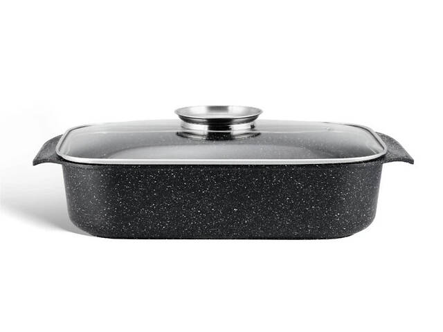 Жарівня прямокутна Edenberg EB-12121 28х20х6.5 см 3.2 л чорна - Фото 1