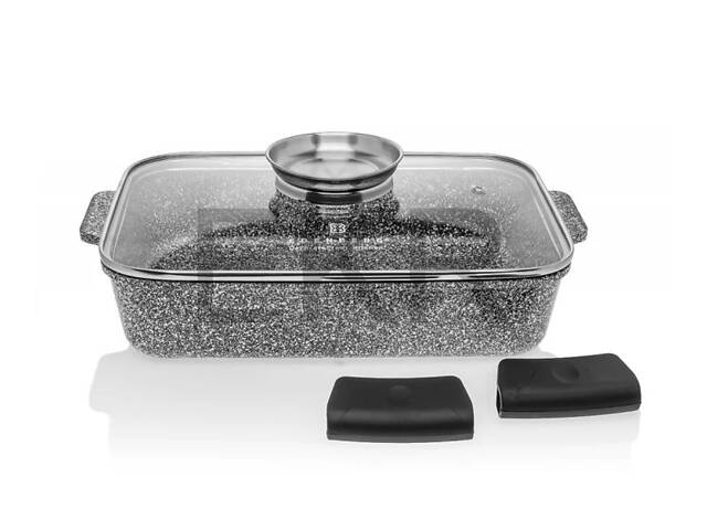 Жарівня прямокутна Edenberg EB-12124 32х23х7.5 см 4.7 л сіра - Фото 2