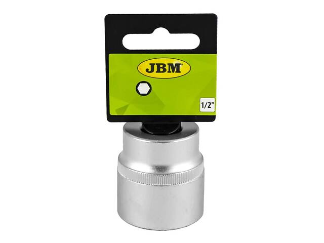 JBM 10062 Головка торцева 1/2 Short 11 mm (хромована)