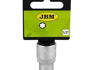 JBM 10078 Головка торцева 1/2 Short 10 mm (хромована)
