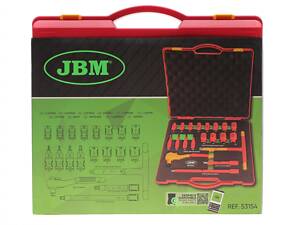 JBM 53154 Набір інструменту ізольований 3/8 20 од.