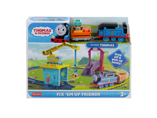 Залізниця Томас Карлі та Сенді HDY58 Thomas and Friends - Фото 1