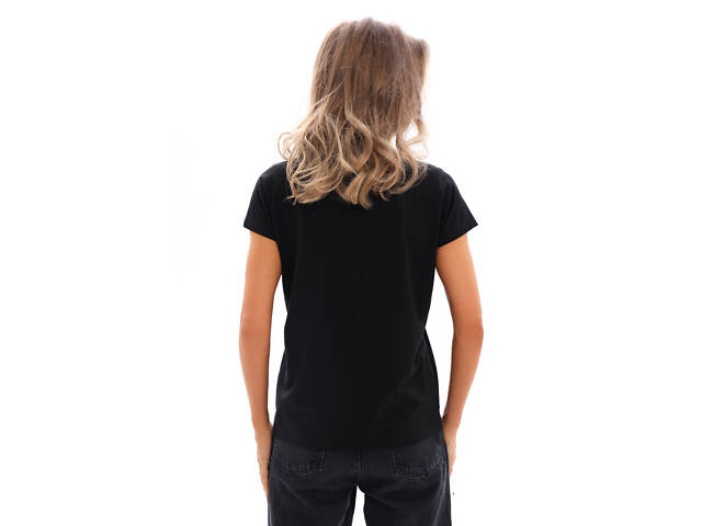 Женская футболка German Volf 25042 L Черный (2661913390) - Фото 2