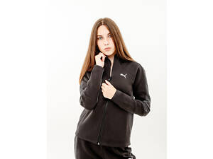 Жіноча Кофта Puma EVOSTRIPE Full-Zip Hoodie Чорний XS (7d67607301 XS)