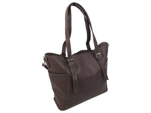 Жіноча шкіряна сумка Borsacomoda коричнева