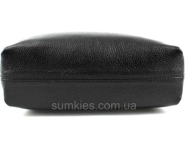 Жіноча шкіряна сумка Borsacomoda, Україна чорна - Фото 6