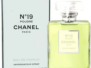 Женская парфюмированная вода Chanel №19 Poudre 100 мл с магнитной лентой