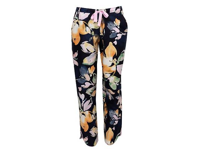 Жіноча піжама Cyberjammies Estelle 9527-9528 12/M Синій з квітковим принтом (5051877448414) - Фото 4