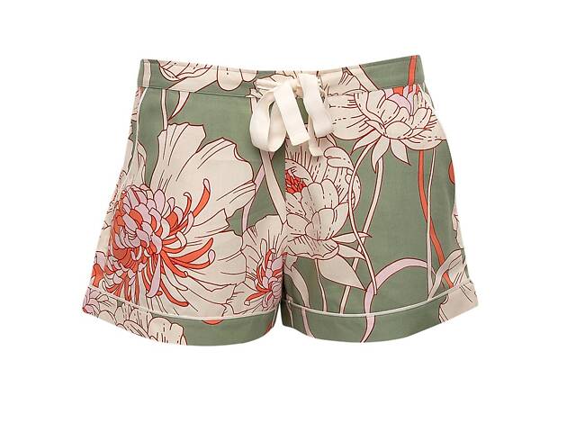 Жіноча піжама Cyberjammies Sage 9584-9585 10/S Зелений з квітковим принтом (5051877441729) - Фото 5