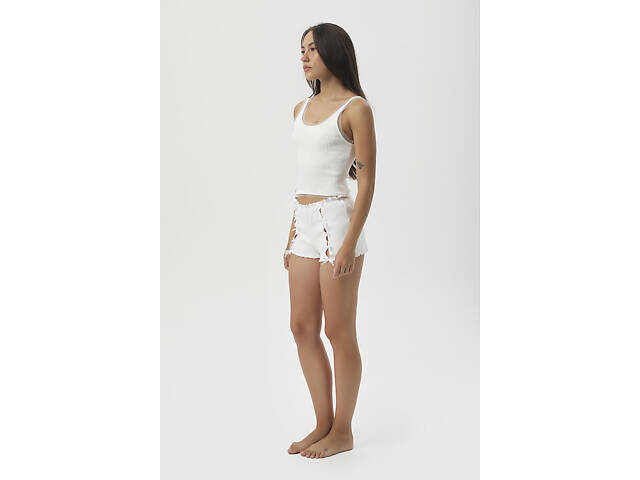 Жіноча піжама Perfect Female Bow Молочний L (196PJ-38SS-mi) - Фото 2