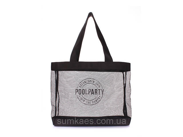 Женская сетчатая сумка POOLPARTY черная Женская сетчатая сумка POOLPARTY черная