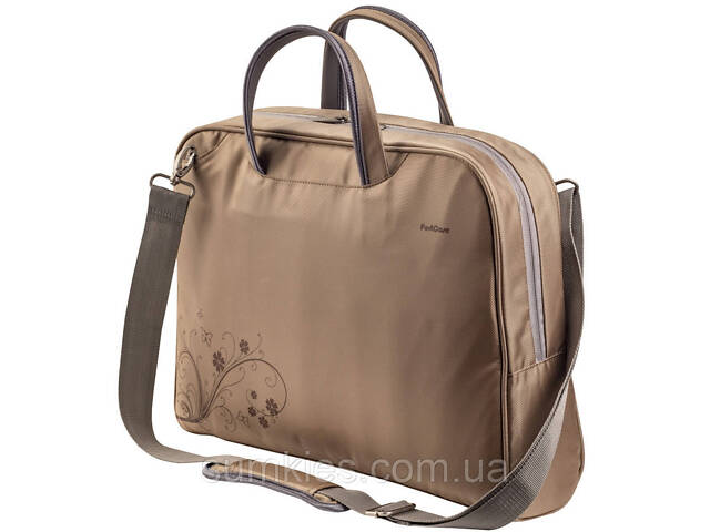 Жіноча сумка для ноутбука 15.6'-16' PortCase KCB-53 бежева - Фото 3