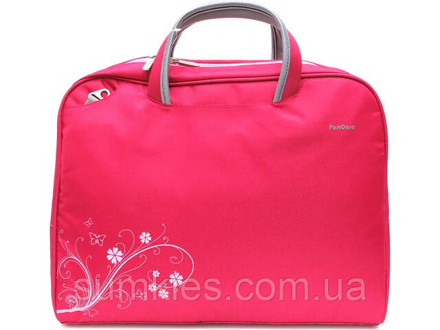 Жіноча сумка для ноутбука 15.6'-16' PortCase KCB-52 рожева - Фото 2