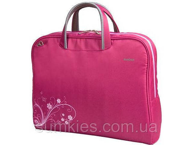 Жіноча сумка для ноутбука 15.6'-16' PortCase KCB-52 рожева - Фото 3