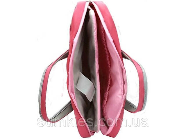 Жіноча сумка для ноутбука 15.6'-16' PortCase KCB-52 рожева - Фото 5