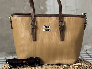 Жіноча сумка Miu Miu коричнева 4 ПП7550