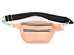 Женская сумка на пояс (бананка) Weatro Цвет Персиковый nw-bnnka-kz-032