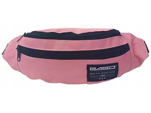 Женская сумка на пояс Paso розовая
