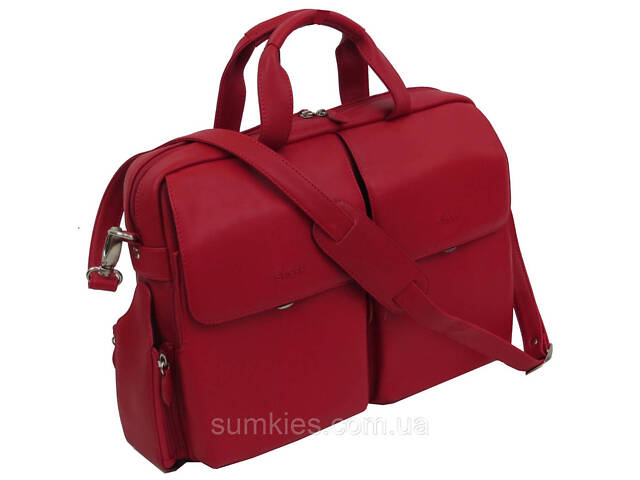 Жіноча сумка Sheff червона - Фото 3