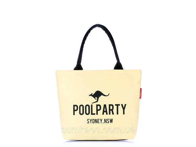 Женская текстильная сумка POOLPARTY желтая Женская текстильная сумка POOLPARTY желтая
